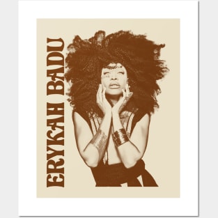 Sketch art - Erykah Badu Posters and Art